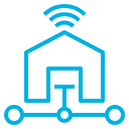 icon of a connected house