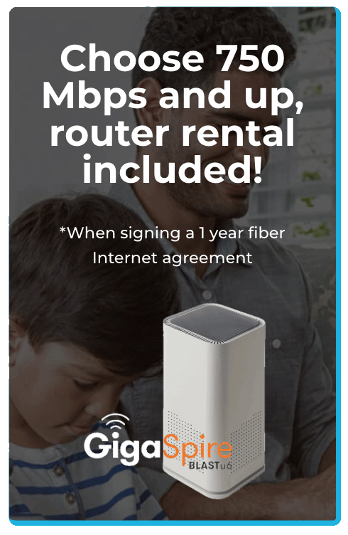 Airebeam Fiber Free Router Banner Mobile