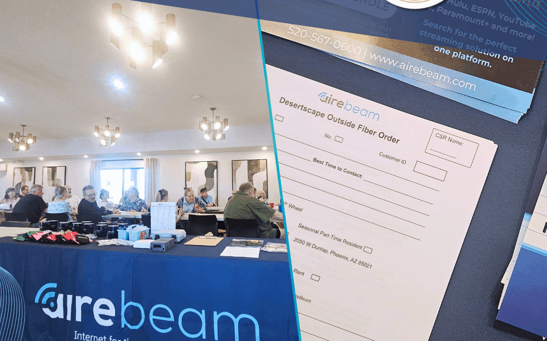 AireBeam Completes Fiber Internet Installation at Desertscape Community in Phoenix